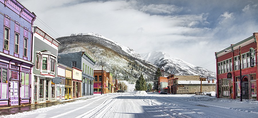 Winter On Greene Street